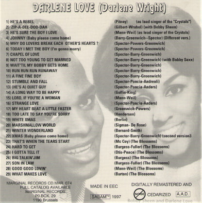 Darlene Love : The Best Of Darlene Love (CD, Comp, RM)
