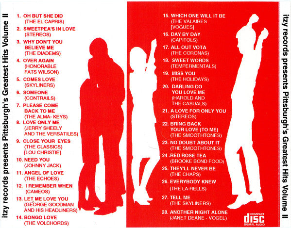 Various : Pittsburgh's Greatest Hits Volume II (CD, Comp)
