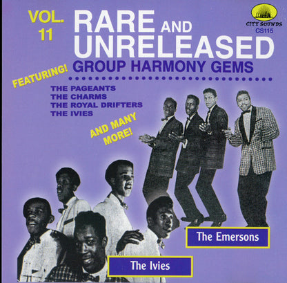 Various : Rare & Unreleased Group Harmony Gems  Vol. 11 (CD, Comp)