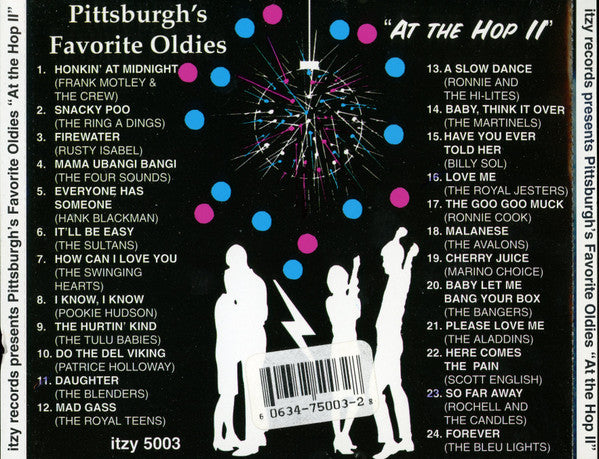 Various : Pittsburgh's Favorite Oldies "At The Hop II" (CD, Comp)