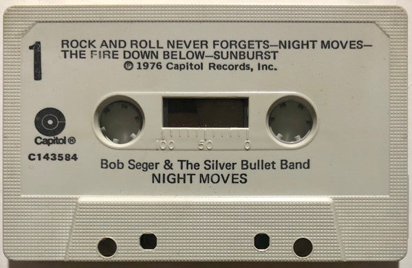 Bob Seger And The Silver Bullet Band : Night Moves (Cass, Album, Club, RCA)