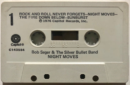 Bob Seger And The Silver Bullet Band : Night Moves (Cass, Album, Club, RCA)