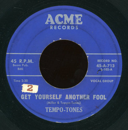 The Tempo Tones : Get Yourself Another Fool / Ride Along (7", RP)