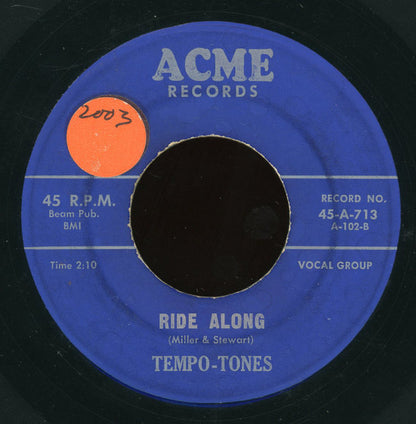 The Tempo Tones : Get Yourself Another Fool / Ride Along (7", RP)