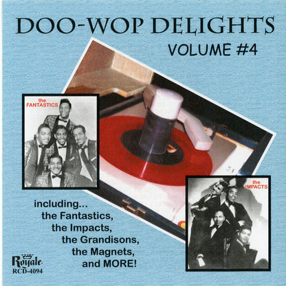 Various : Doo-Wop Delights Volume #4 (CDr, Comp)
