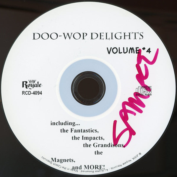 Various : Doo-Wop Delights Volume #4 (CDr, Comp)