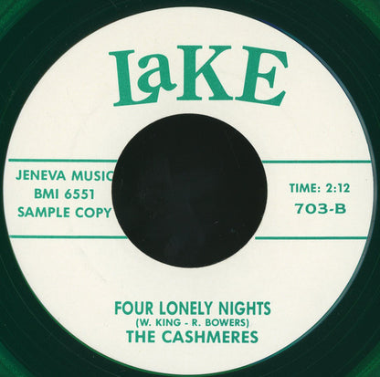 Ray Allen And The Upbeats / The Cashmeres : Let Them Talk / Four Lonely Nights (7", Promo, Unofficial, Gre)