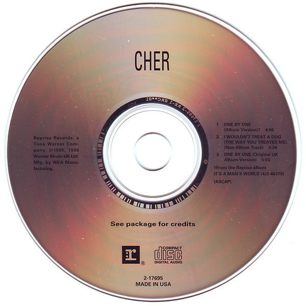 Cher : One By One (CD, Single, Sli)