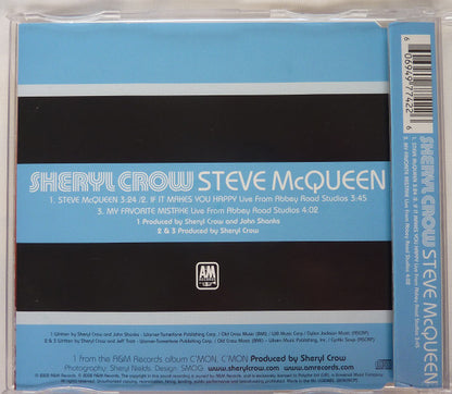 Sheryl Crow : Steve McQueen (CD, Single)