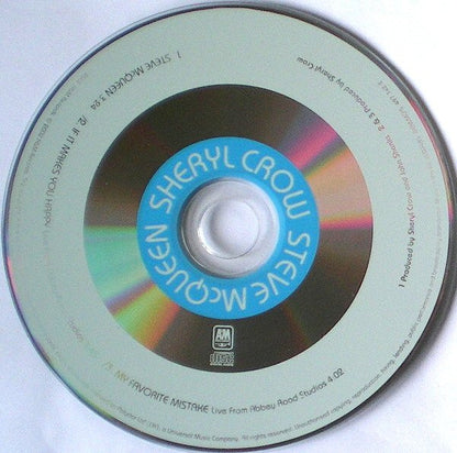 Sheryl Crow : Steve McQueen (CD, Single)