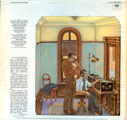 Robert Johnson : King Of The Delta Blues Singers (Vol. II) (LP, Album, Comp, Mono, Ter)