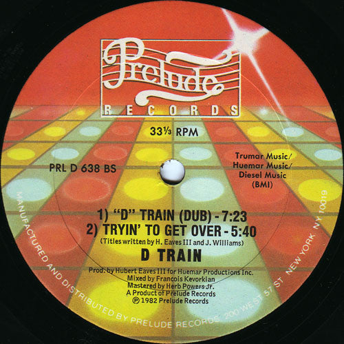 D-Train : Walk On By (12")