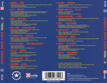 Various : Dance Mix USA Vol. 2 (CD, Comp, P/Mixed)