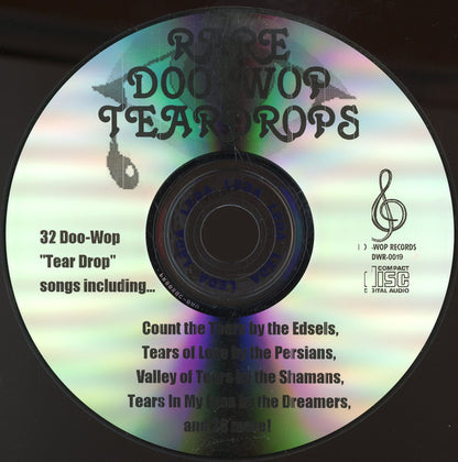 Various : Rare Doo-Wop Teardrops (CDr, Comp)