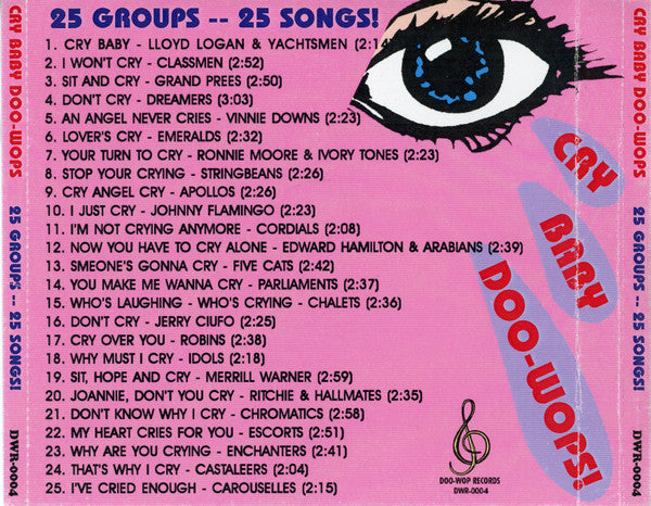 Various : Cry Baby Doo-Wops! (CDr, Comp)
