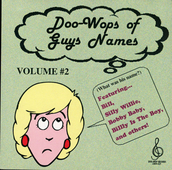 Various : Doo-Wops Of Guys Names Volume #2 (CDr, Comp)