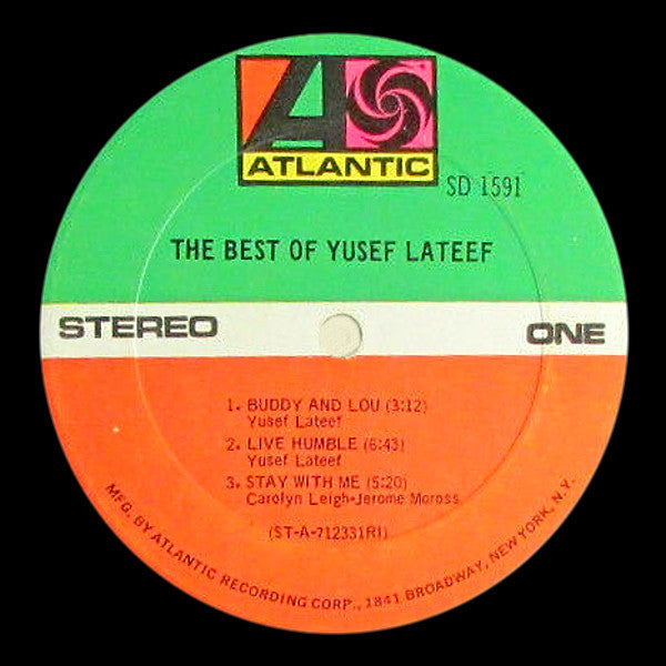Yusef Lateef : The Best Of Yusef Lateef (LP, Comp, RI)