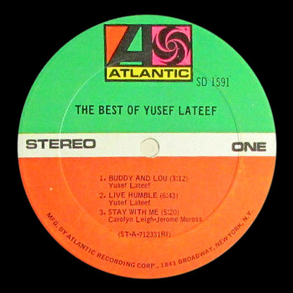 Yusef Lateef : The Best Of Yusef Lateef (LP, Comp, RI)