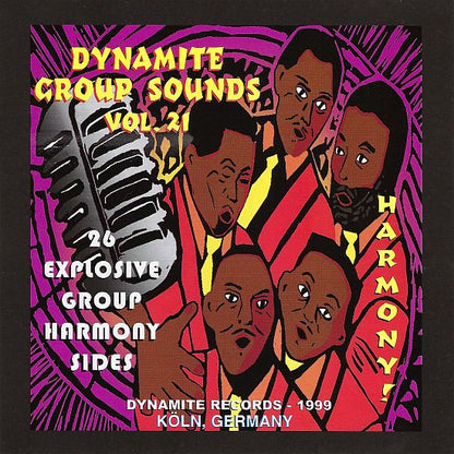 Various : Dynamite Group Sounds Vol. 21 - 26 Explosive Group Harmony Sides (CD, Comp)