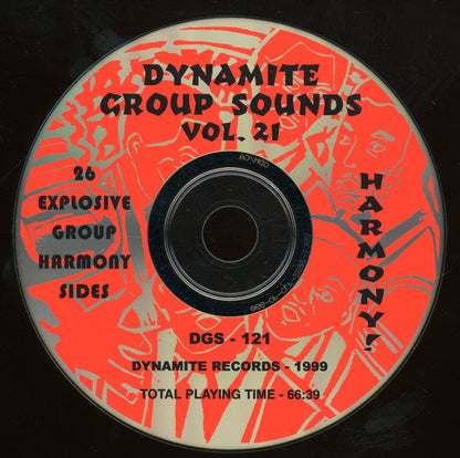 Various : Dynamite Group Sounds Vol. 21 - 26 Explosive Group Harmony Sides (CD, Comp)
