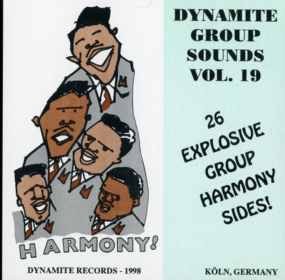 Various : Dynamite Group Sounds Vol. 19 - 26 Explosive Group Harmony Sides (CD, Comp)