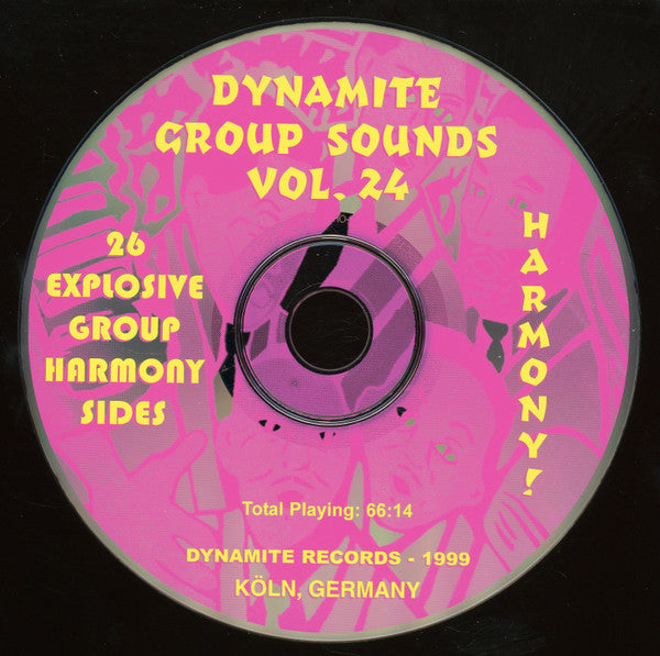 Various : Dynamite Group Sounds Vol. 24 - 26 Explosive Group Harmony Sides (CD, Comp)
