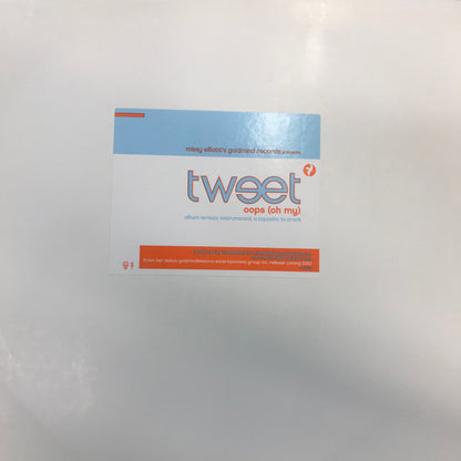Tweet : Oops (Oh My) (12", Promo)