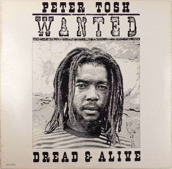 Peter Tosh : Wanted Dread & Alive (LP, Album, Win)