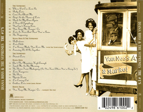 The Supremes : The # 1's (CD, Comp)