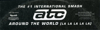 ATC : Around The World (La La La La La) (12", Promo)