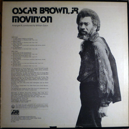 Oscar Brown Jr. : Movin' On (LP, Album)