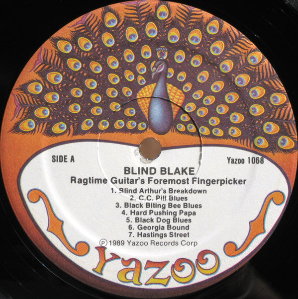 Blind Blake : Ragtime Guitar's Foremost Fingerpicker (2xLP, Comp, Mono)