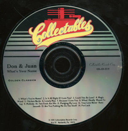 Don & Juan : What's Your Name Golden Classics (CD, Comp)