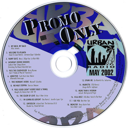 Various : Promo Only Urban Radio: May 2002 (CD, Comp, Promo)