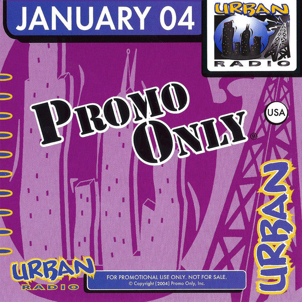 Various : Promo Only Urban Radio: January 2004 (CD, Comp, Promo)