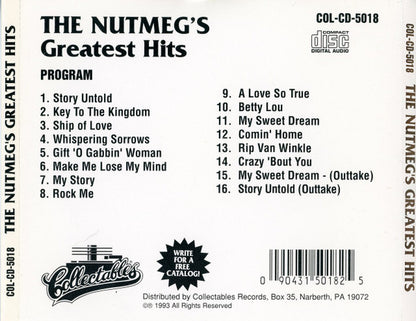 The Nutmegs : Greatest Hits (CD, Comp)