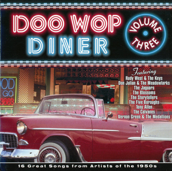 Various : Doo Wop Diner Volume Three (CD, Comp)