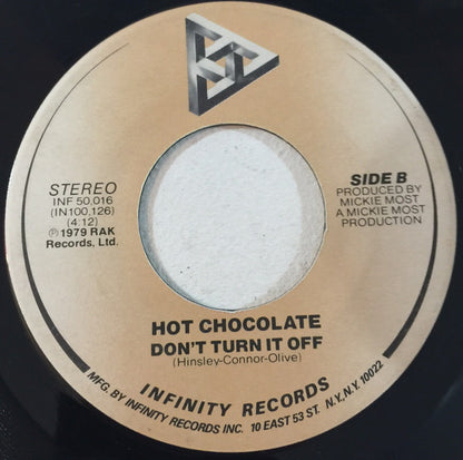 Hot Chocolate : Going Through The Motions (7", Single)