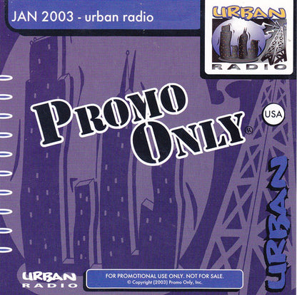 Various : Promo Only Urban Radio: January 2003 (CD, Comp, Promo)