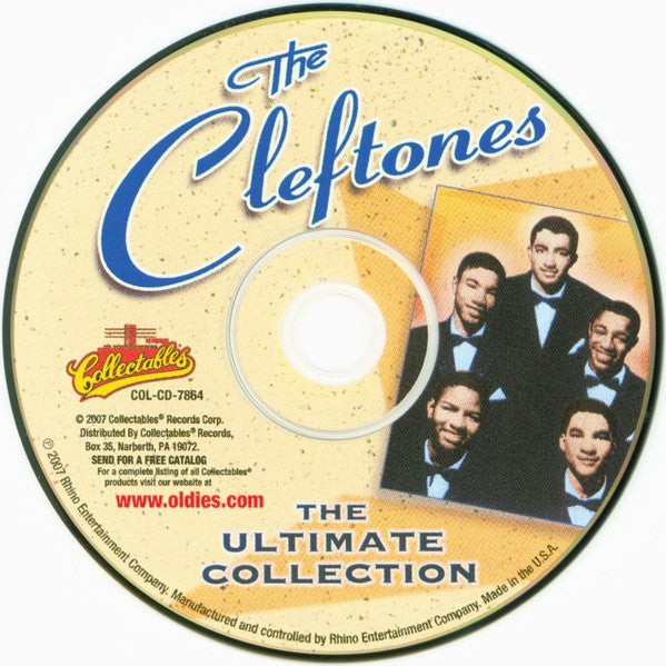 The Cleftones : The Ultimate Collection (CD, Comp)