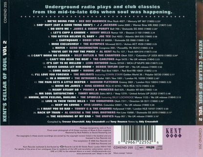 Various : Kent's Cellar Of Soul (Volume 2) (CD, Comp)