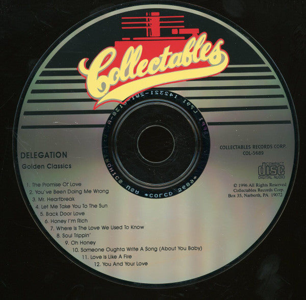 Delegation : A Golden Classics Edition (CD, Album)