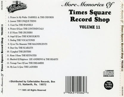Various : More Memories Of Times Square Record Shop Volume 11 (CD, Comp)