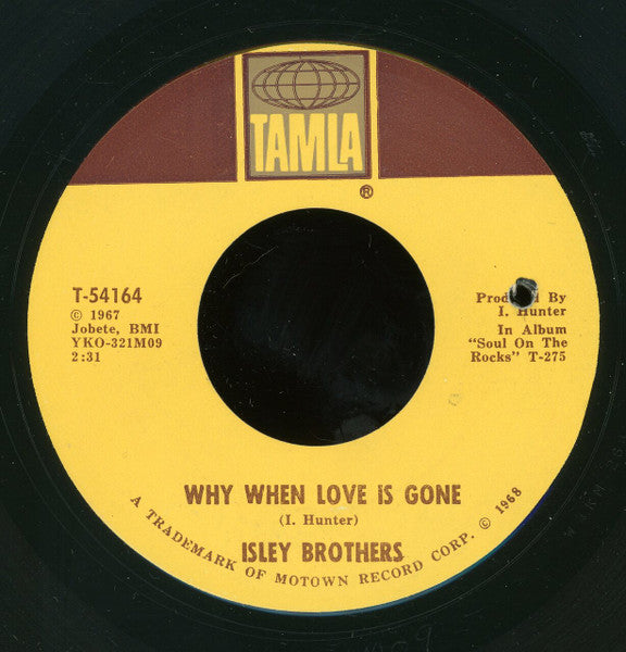 The Isley Brothers : Take Me In Your Arms (Rock Me A Little While) (7", Single)