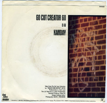 L.L. Cool J* : Go Cut Creator Go (7", Single, Styrene)