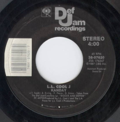 LL Cool J : Go Cut Creator Go (7", Single, Styrene)