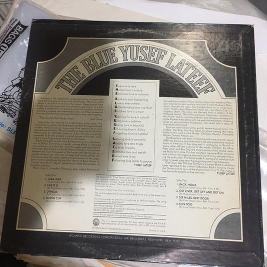 Yusef Lateef : The Blue Yusef Lateef (LP, Album, RP, PR )