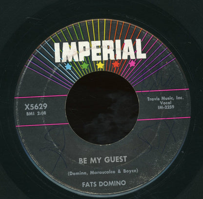 Fats Domino : Be My Guest / I've Been Around (7", Single)