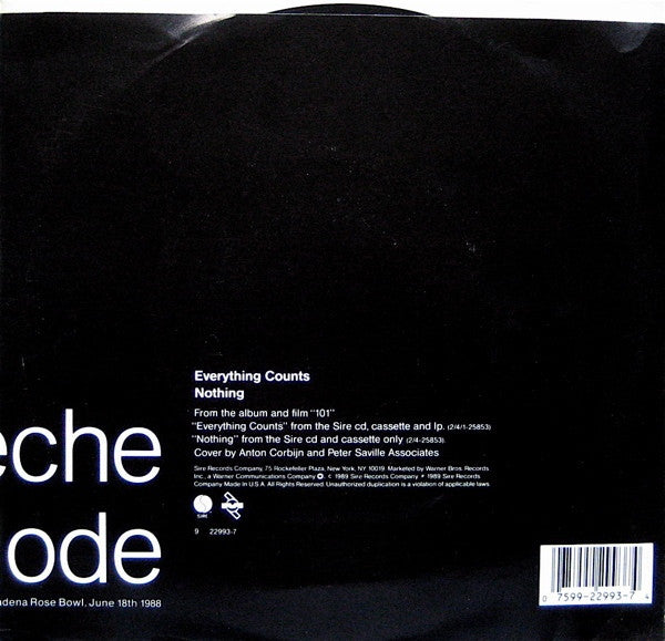 Depeche Mode : Everything Counts, Nothing (7", Single)