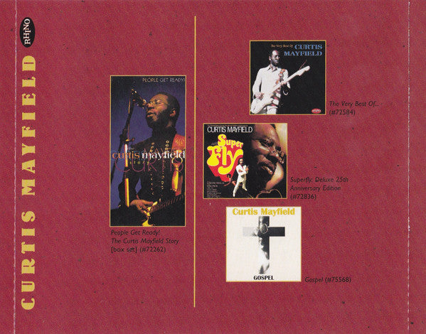 Curtis Mayfield : Roots (CD, Album, RE, RM, RP)